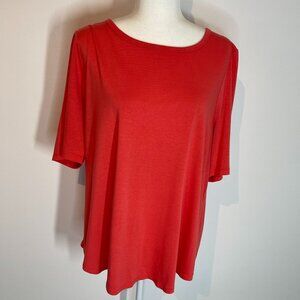 Lane Bryant Coral Short Sleeve Tee size 14/16